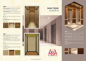 Catalogue Thang Máy Hàn Lâm-Cao Cấp